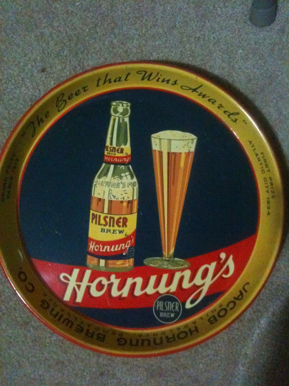 Hornung's Beer Tray